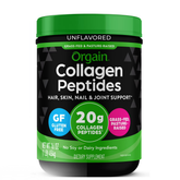 Orgain Hydrolyzed Grass Fed 20g Collagen Peptides Powder, Unflavored, 1lb
