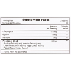 Alteril Sleep Aid Tablets with 60 count, 5 mg Melatonin, L-Tryptophan & Valerian - Drug-Free, Non-Habit Forming