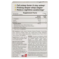 Alteril Sleep Aid Tablets with 60 count, 5 mg Melatonin, L-Tryptophan & Valerian - Drug-Free, Non-Habit Forming