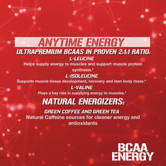 Evlution Nutrition BCAA Energy Amino Acid Pre-Workout Powder - 30 Servings, Rocket Pop