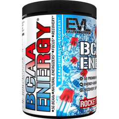 Evlution Nutrition BCAA Energy Amino Acid Pre-Workout Powder - 30 Servings, Rocket Pop