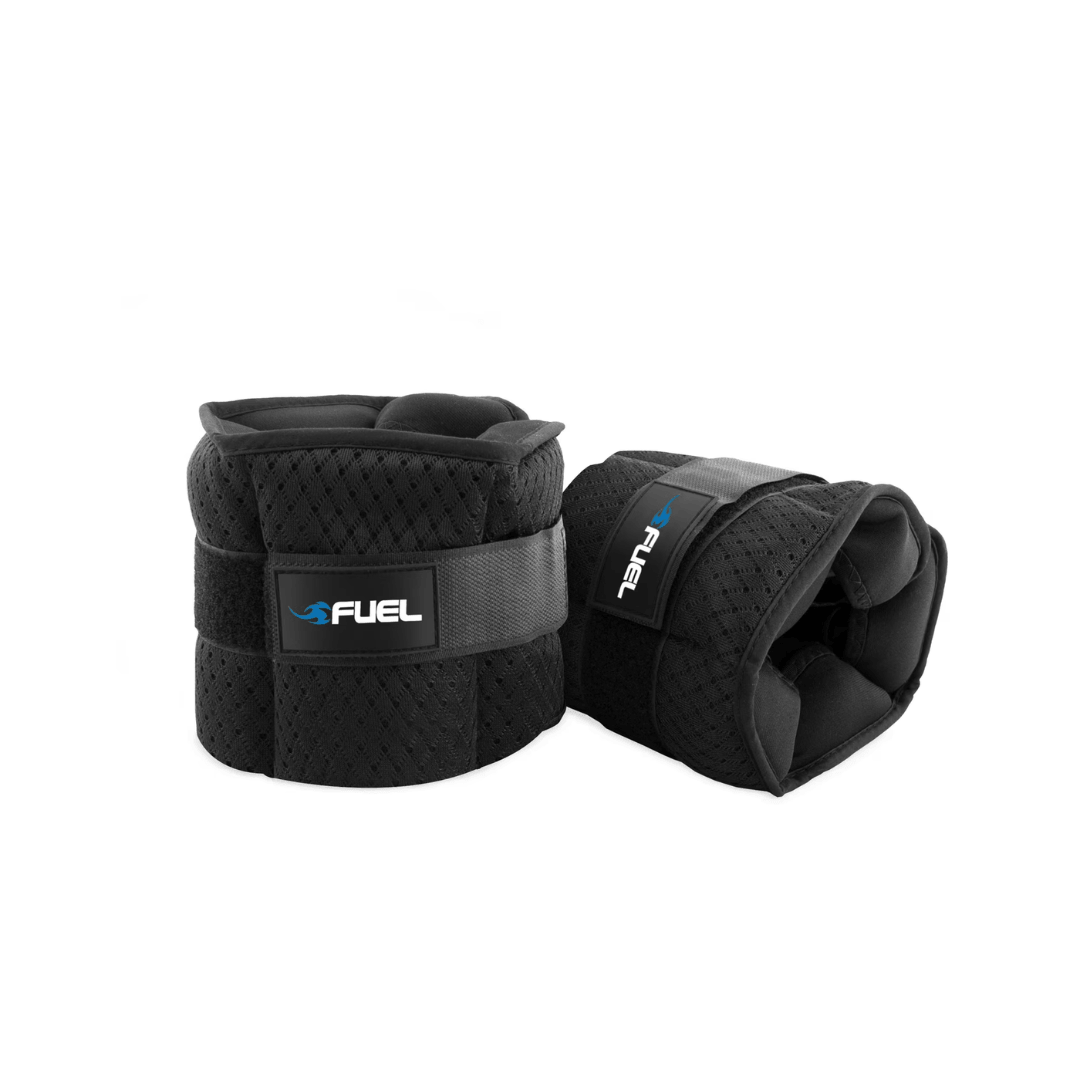 Fuel Pureformance Unisex Adjustable Wrist/Ankle Weights, 5-Pound Pair (10lb Total - 6 Removable Weight Packs)