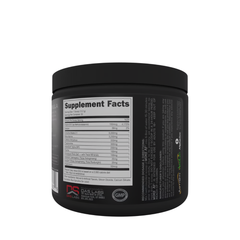 Bucked Up Woke AF Pre-Workout Powder Supplement Facts, high caffeine, energy booster, nutrition label