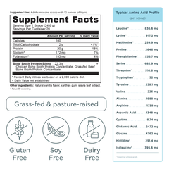 Ancient Nutrition Grass Fed, Cage Free, Bone Broth Protein Powder, 20g Protein, Hydrolyzed Collagen Peptides, Keto & Paleo Friendly, Supports Joint, Gut Health, Vanilla, 20 Servings