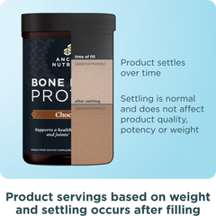 Ancient Nutrition Grass Fed, Cage Free, Bone Broth Protein Powder, 20g Protein, Hydrolyzed Collagen Peptides, Keto & Paleo Friendly, Supports Joint, Gut Health, Chocolate, 20 Servings