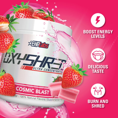 OxyShred Pre Workout Powder Cosmic Blast