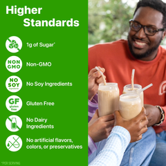 Orgain X JUSTIN’S® Organic Plant & Nut Butter 20g Vegan Protein Powder, Vanilla Almond Butter 13.28oz