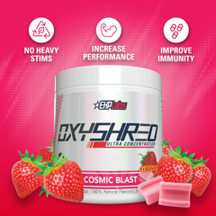 OxyShred Pre Workout Powder Cosmic Blast