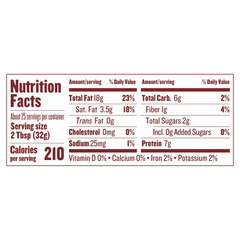 Justin's Classic Peanut Butter Spread, 28 oz Jar