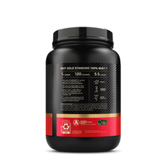 Optimum Nutrition, Gold Standard 100% Whey Protein Powder, Double Rich Chocolate 1.5lb Tub